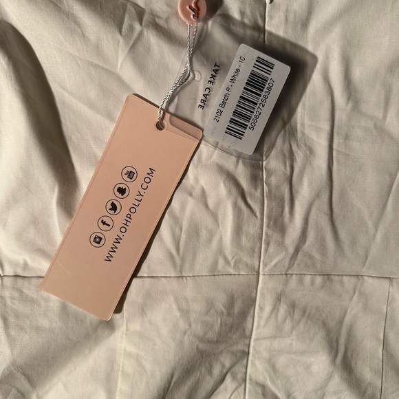 Oh Polly White Dress! NWT! - Picture 4 of 6